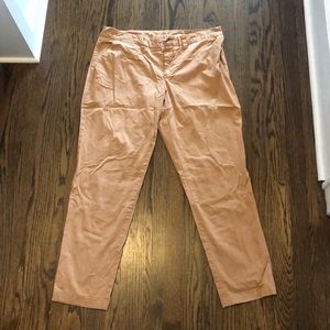 Gap tan khakis ankle dress pants
